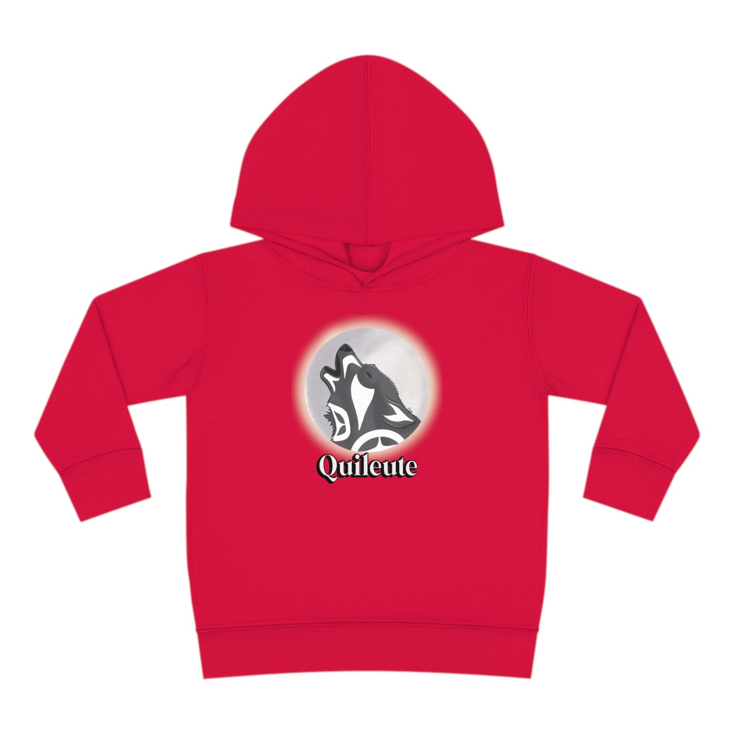 Toddler Quileute Wolf and Moon Hoodie