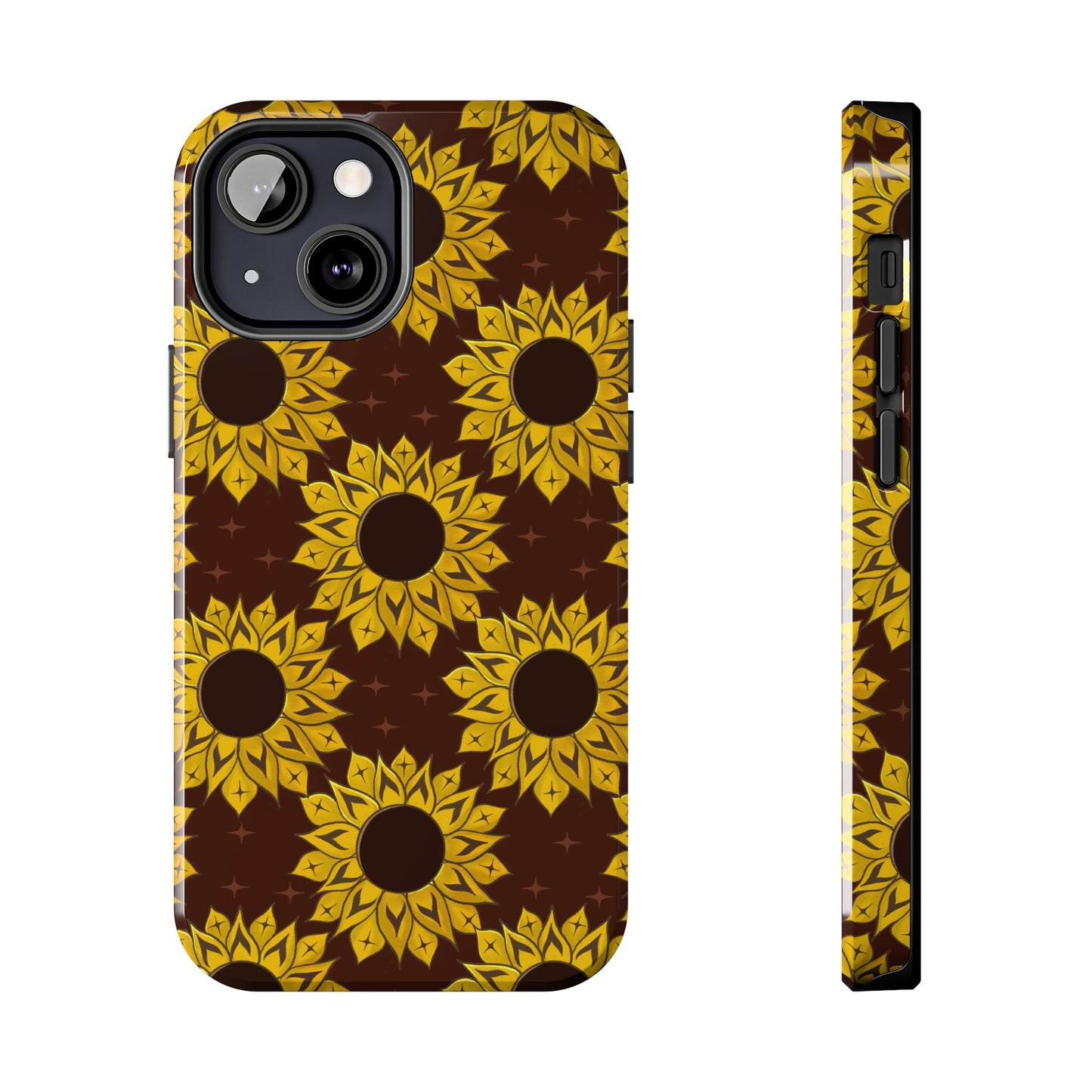 Coast Salish Sunflower Phone Case