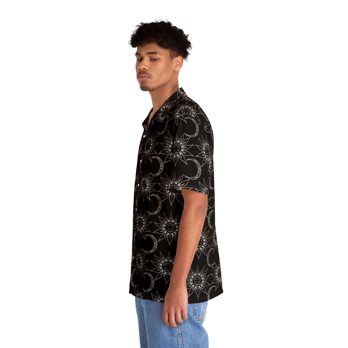 Sun and Moon Button Up