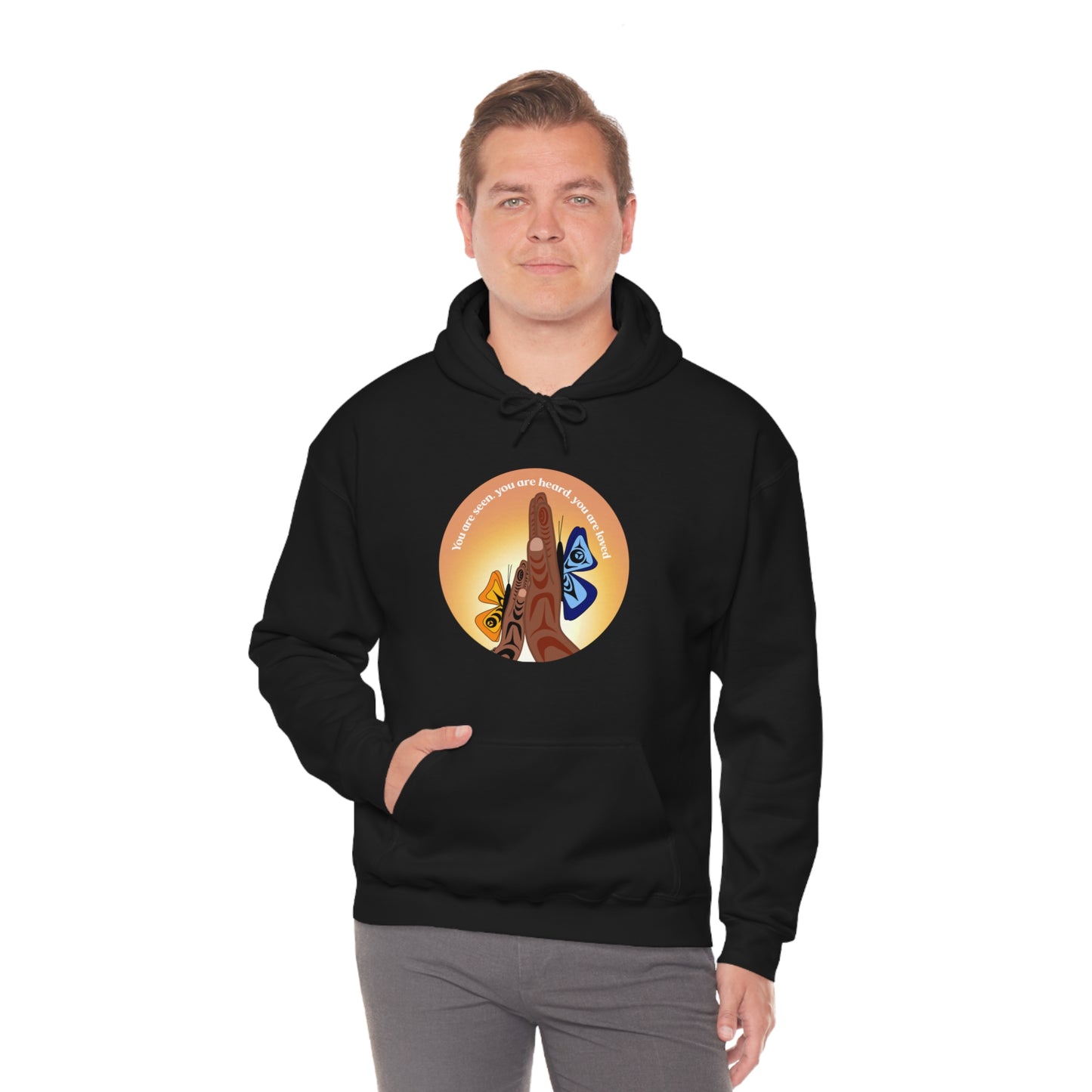 You Are Seen, You Are Heard, You Are Loved Hoodie