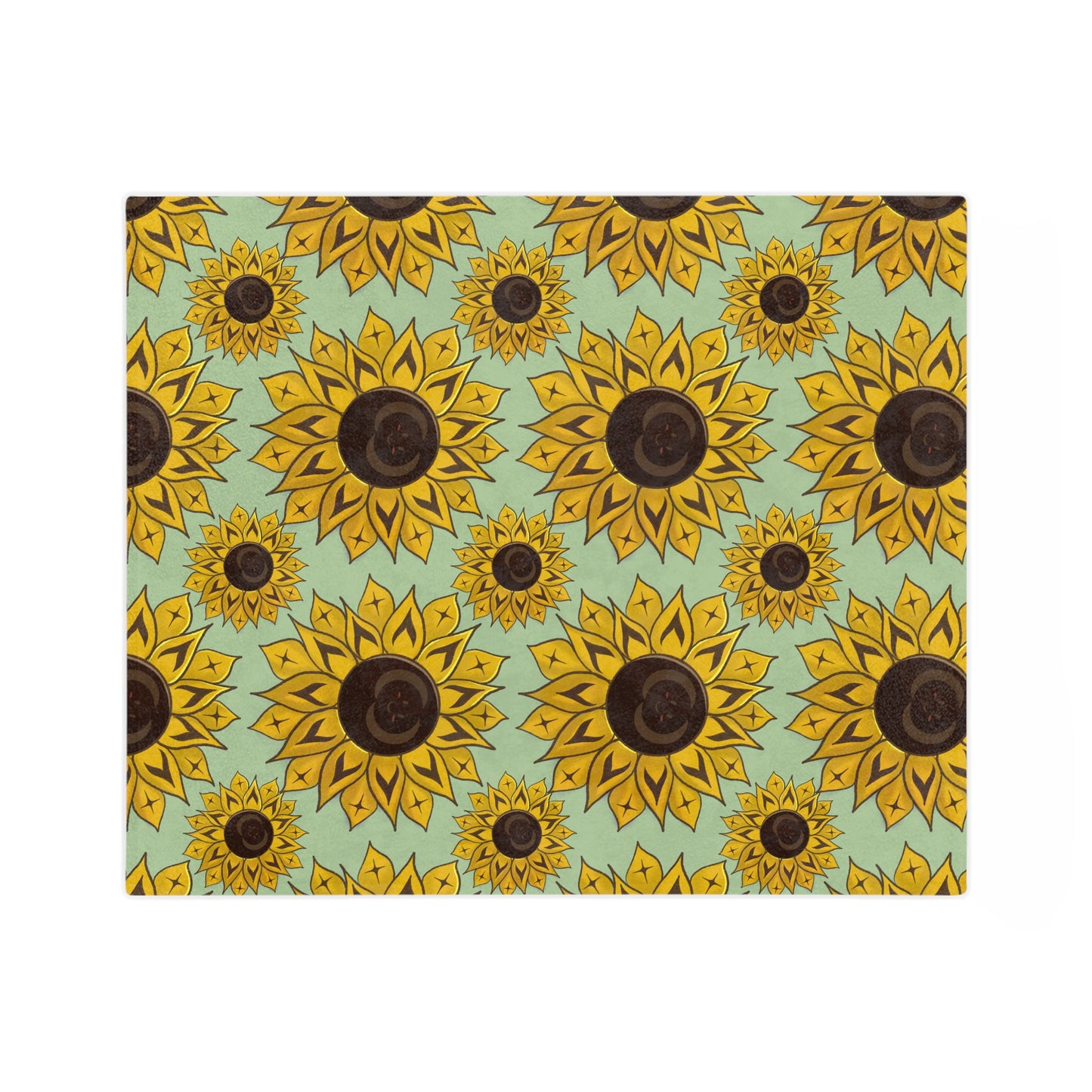 Coast Salish Sunflower Blanket