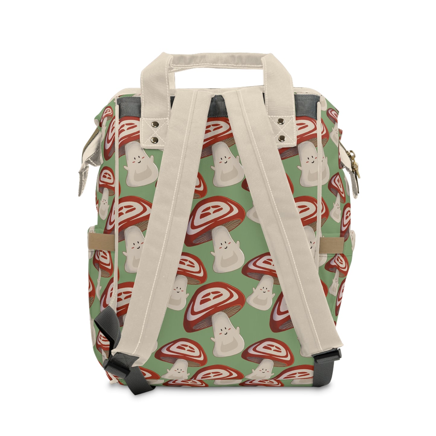 Coast Salish Mushroom Diaper Bag/Backpack