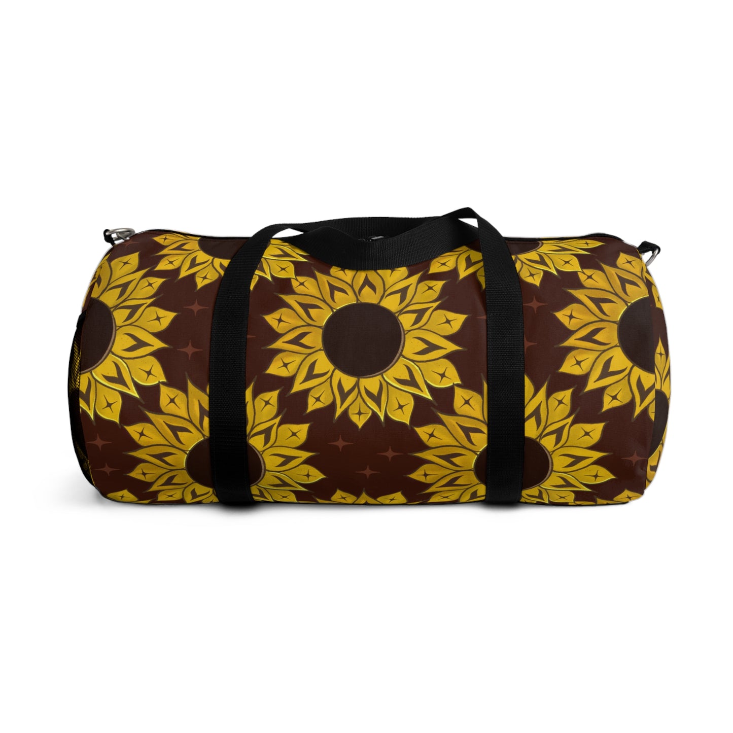 Coast Salish Sunflower Duffel Bag