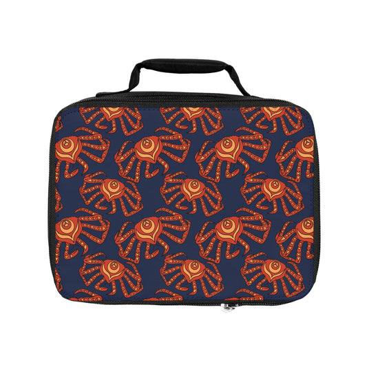 Coast Salish Crab Lunch Bag