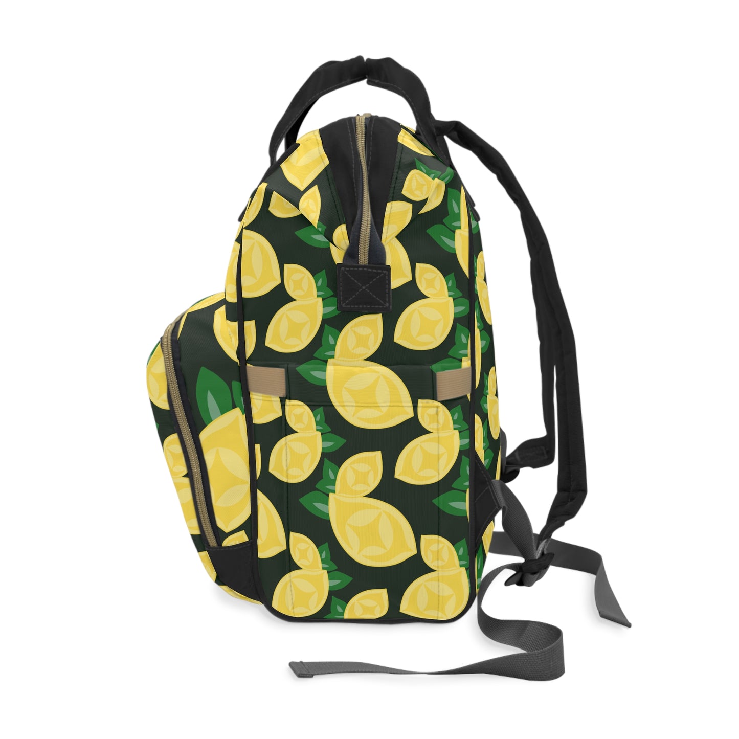 Coast Salish Lemon Diaper Bag/Backpack