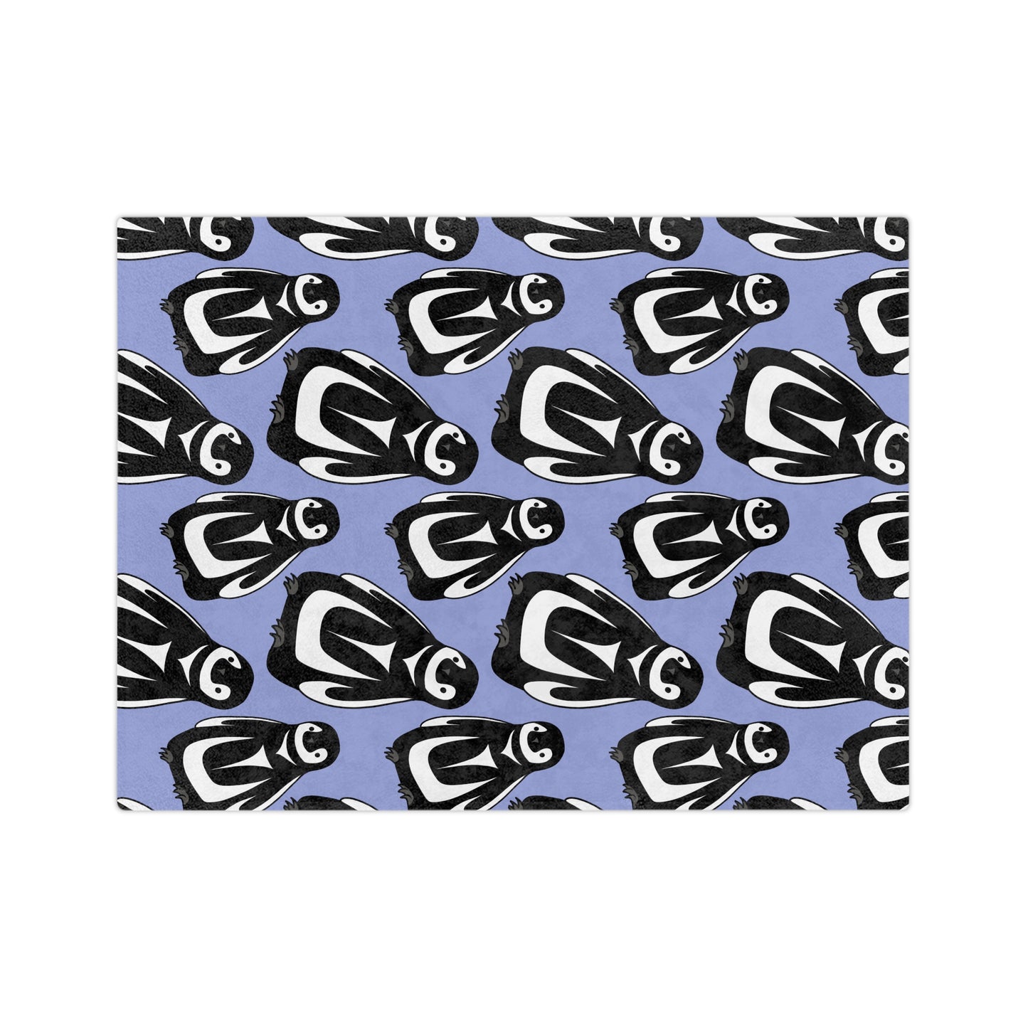 Coast Salish Penguin Blanket