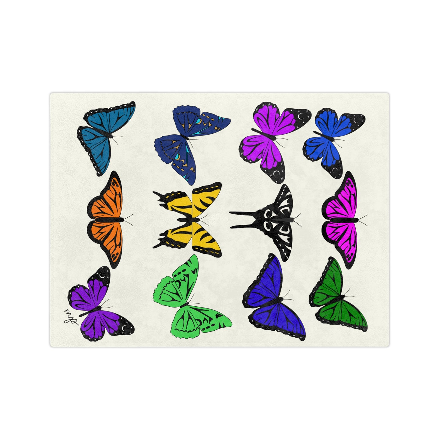 Coast Salish Butterfly Blanket