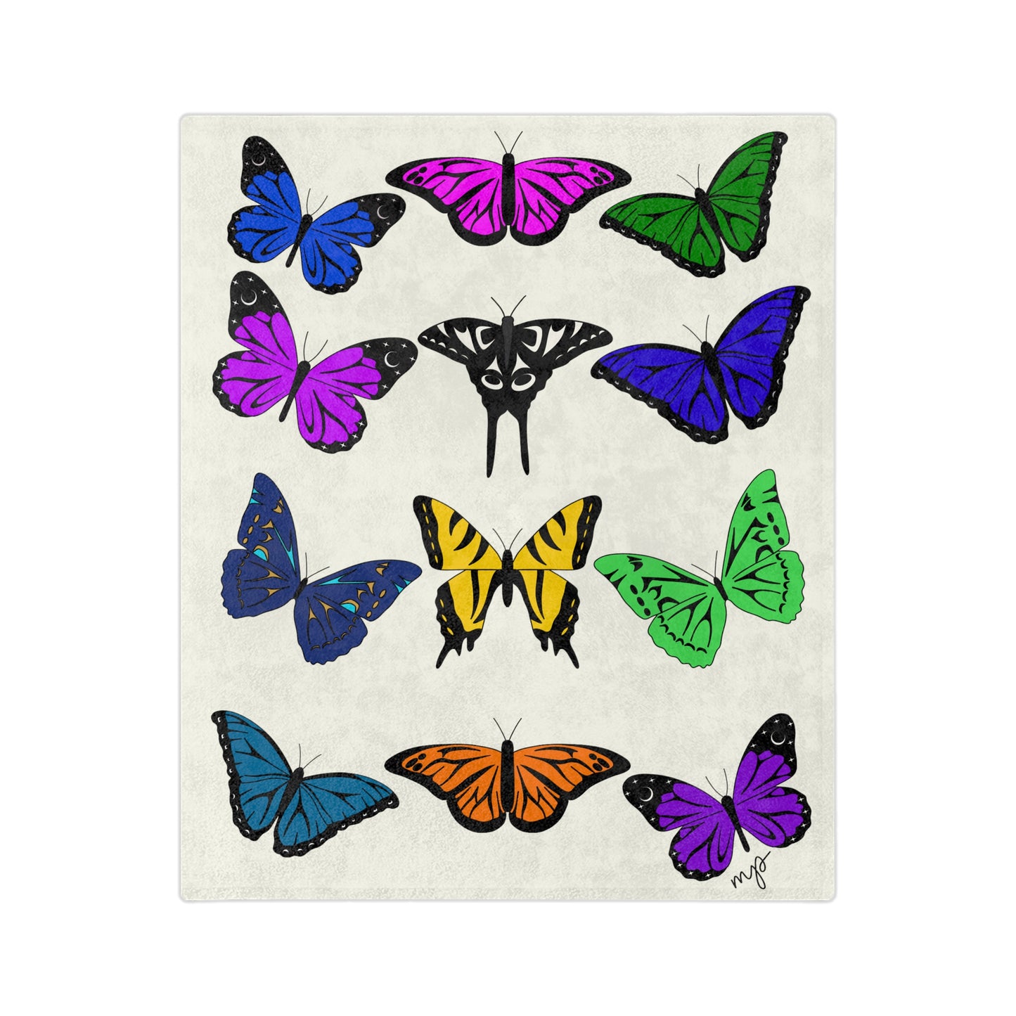 Coast Salish Butterfly Blanket