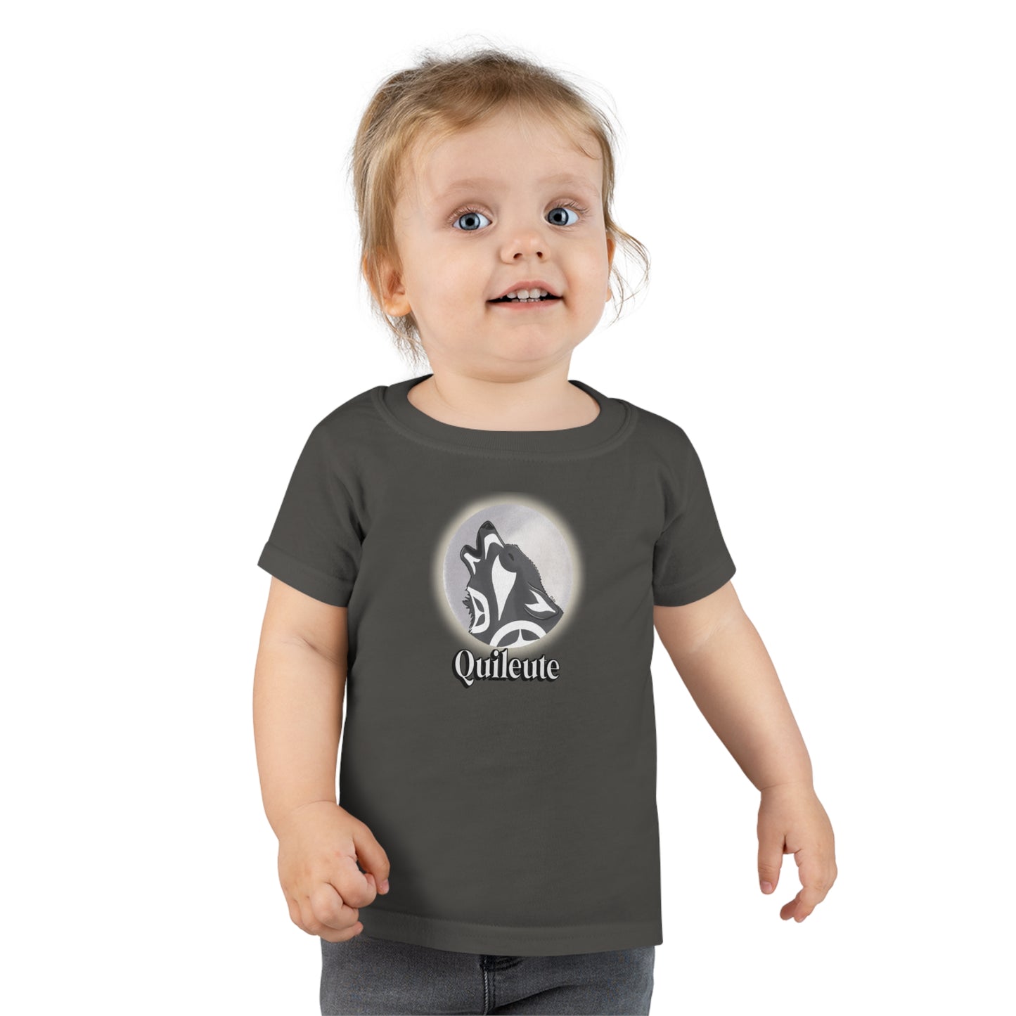 Toddler Quileute Wolf and Moon Tee