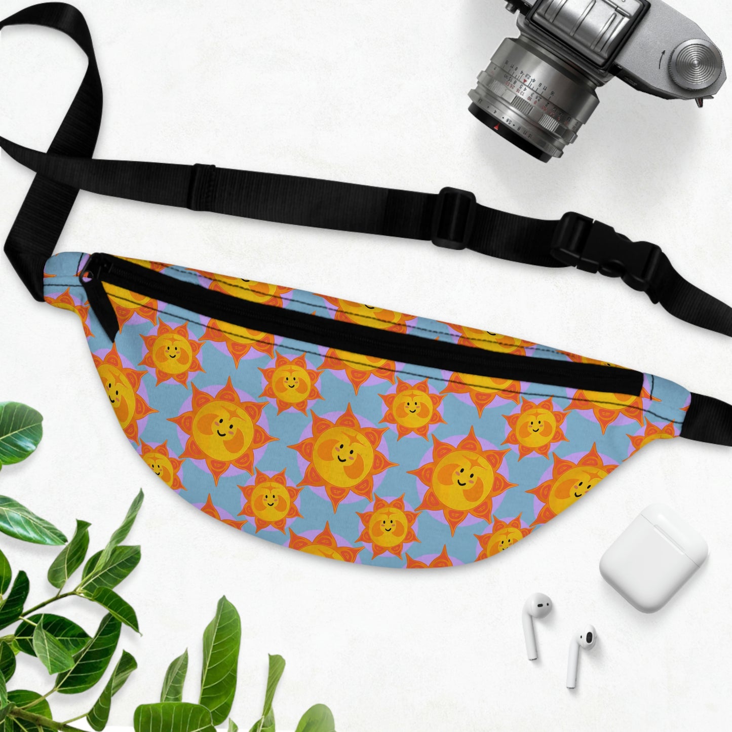 Indigenous Fanny Pack Native American Fanny Pack Sun Design