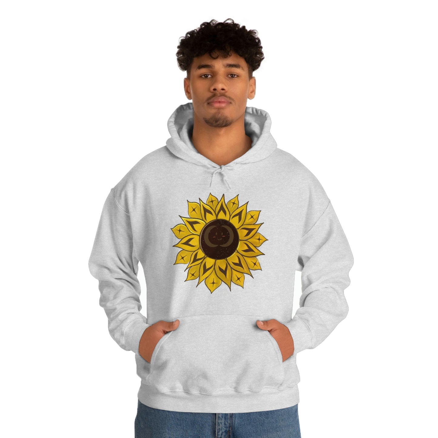 Coast Salish Sunflower Hoodie Indigenous Sunflower Cute Hoodie Summer