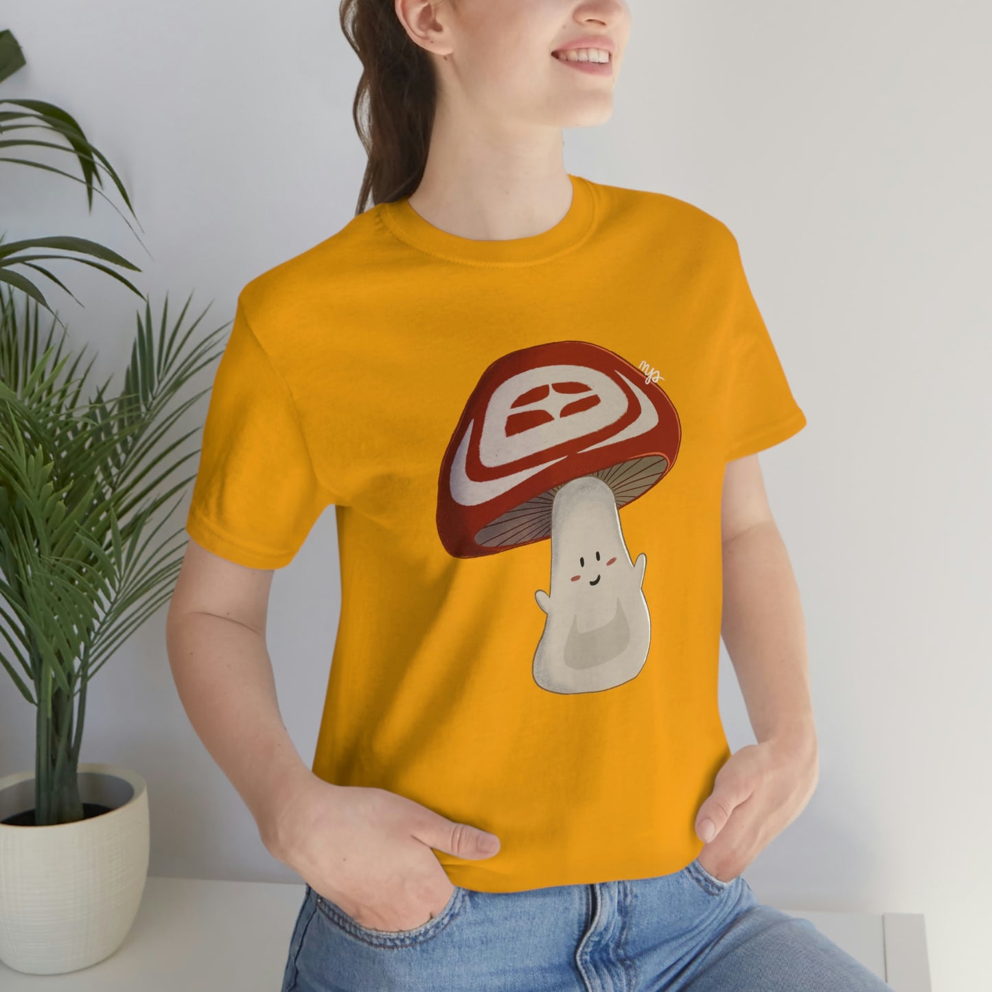 Coast Salish Mushroom T-Shirt Indigenous Design Cute Native American Mushroom