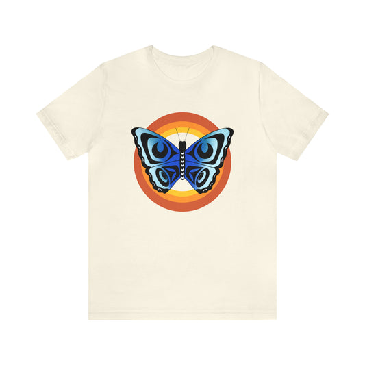 Coast Salish Retro Butterfly Tee