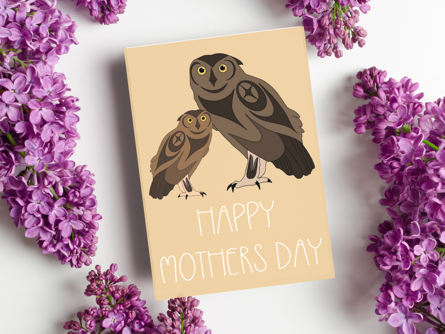 Owl Mothers Day Card