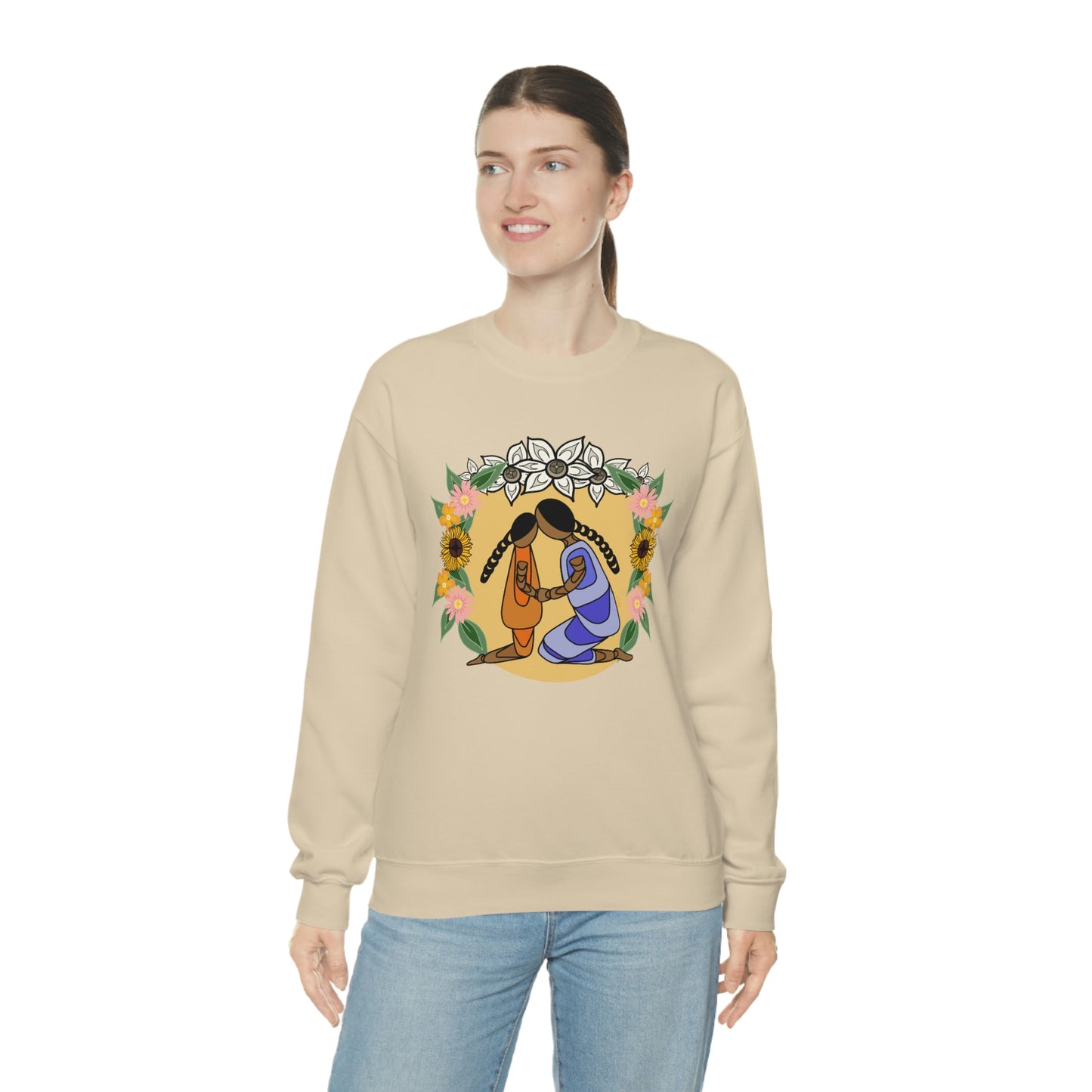 Mothers Day Crewneck Indigenous Mothers Day Design Native American Art Indigenous Owned