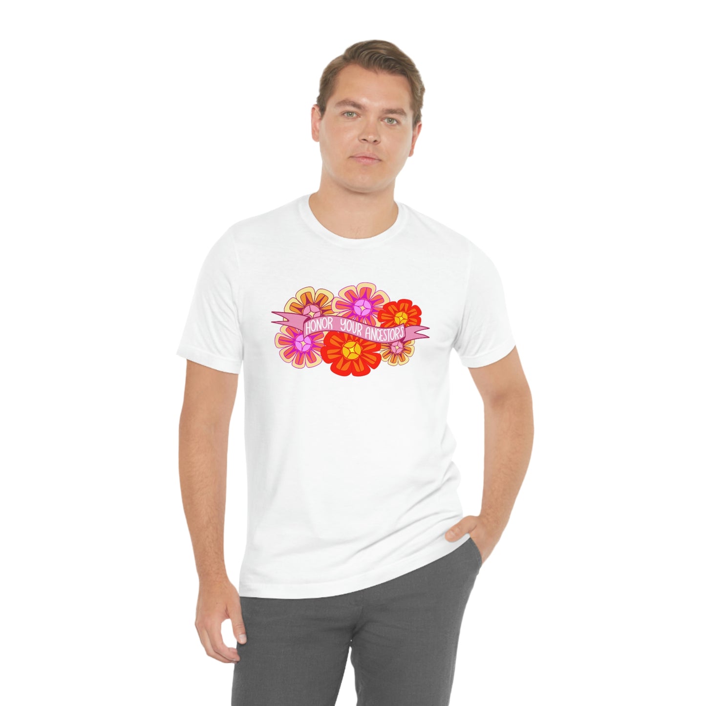 Honor Your Ancestors Floral Shirt Indigenous Shirt Native American Art