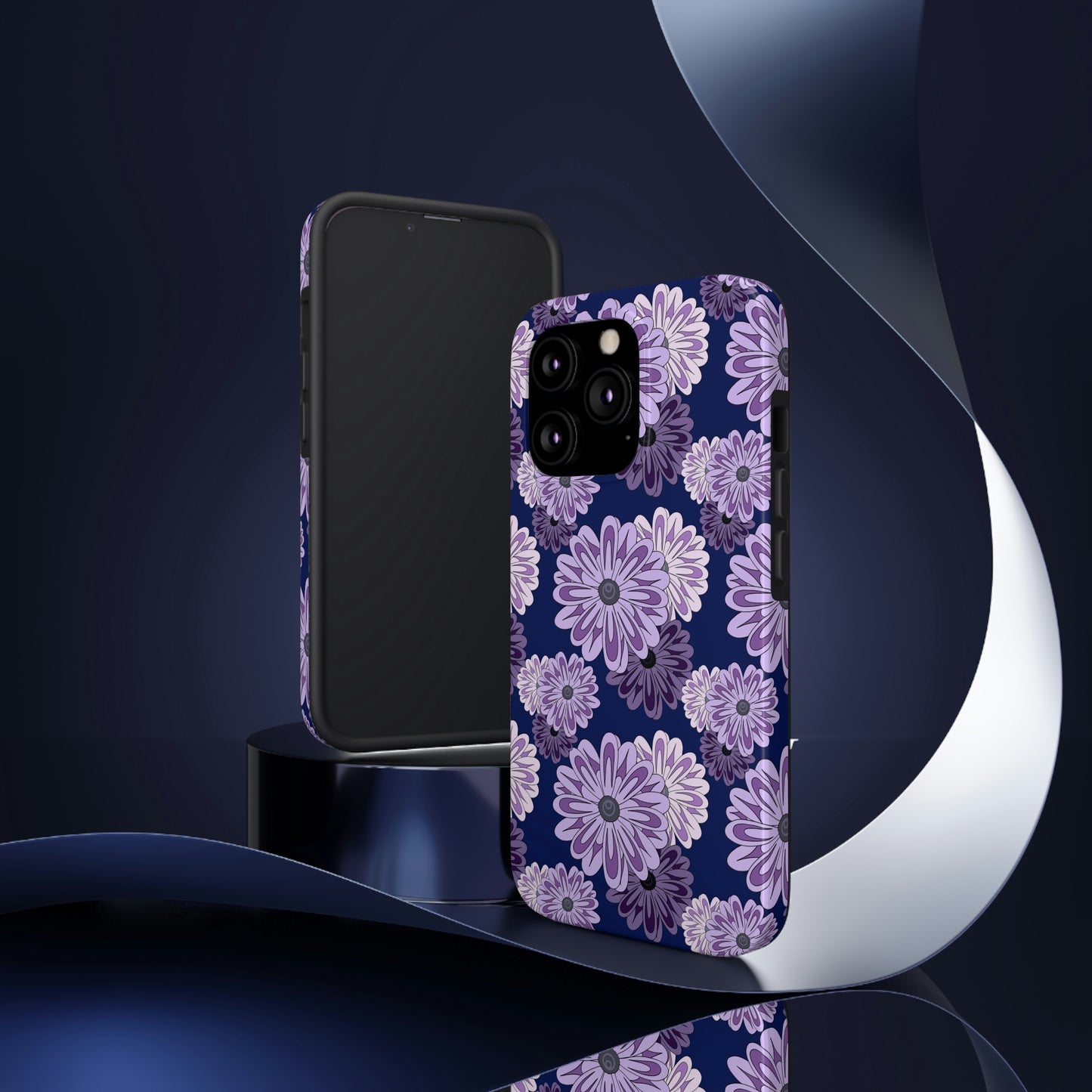 Coast Salish Purple Floral Phone Case