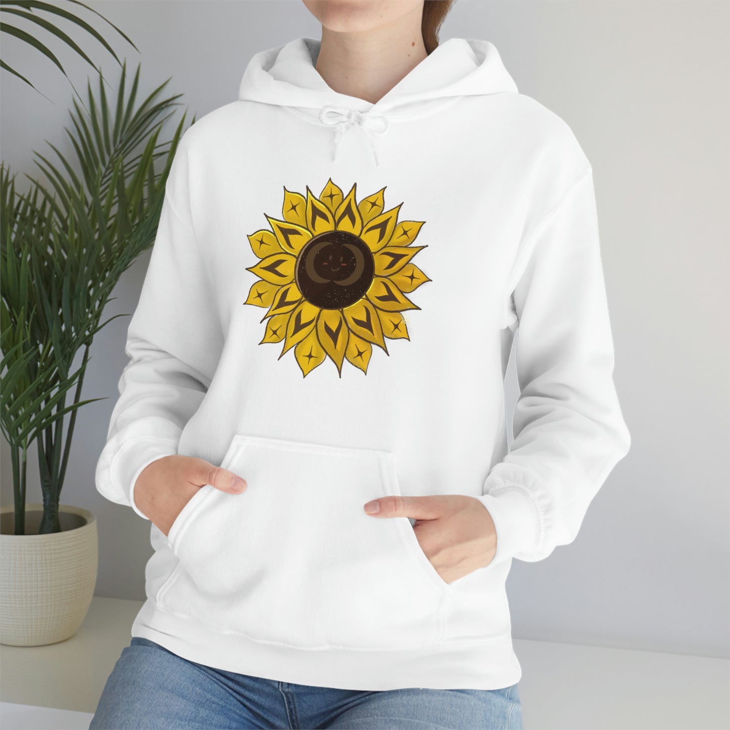 Coast Salish Sunflower Hoodie Indigenous Sunflower Cute Hoodie Summer