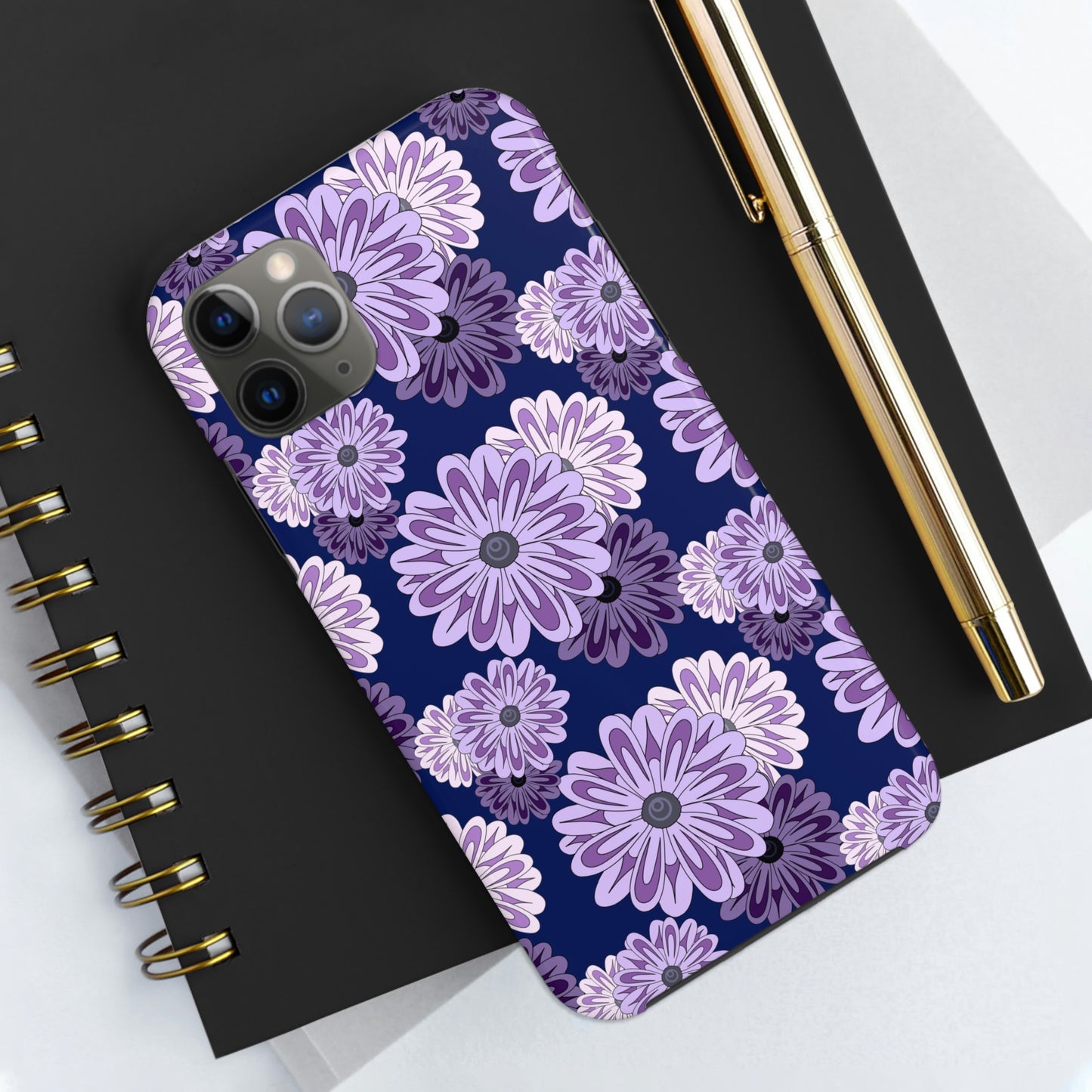 Coast Salish Purple Floral Phone Case